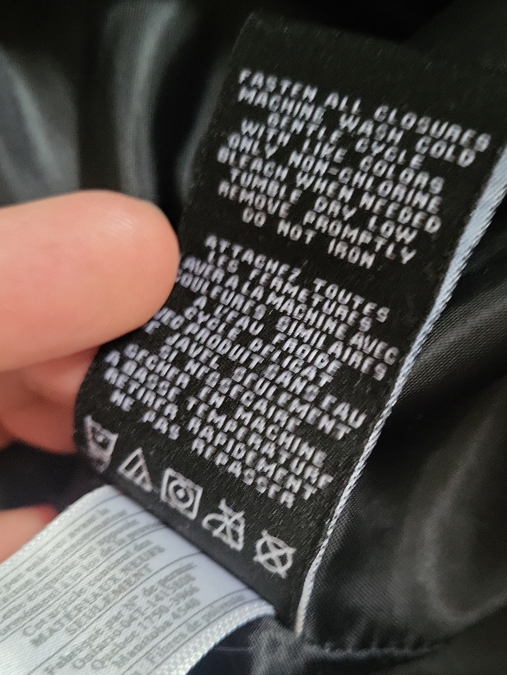 Black winter jacket - Picture 6 of 9